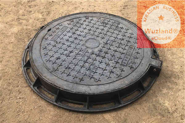 ductile and cast iron manhole covers Φ1000x90 C250